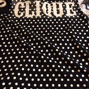 Short sleeve clique shirt